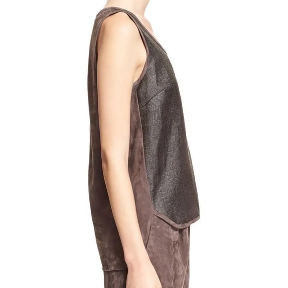 Fabiana Filippi Raffia and Suede Top - Picture 3 of 12